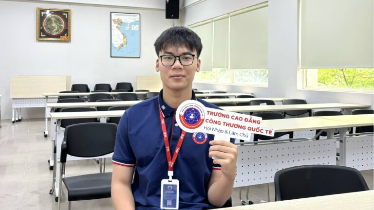 Trịnh Tiến Đức tự hào chọn học nghề Công nghệ ô tô tại ICC