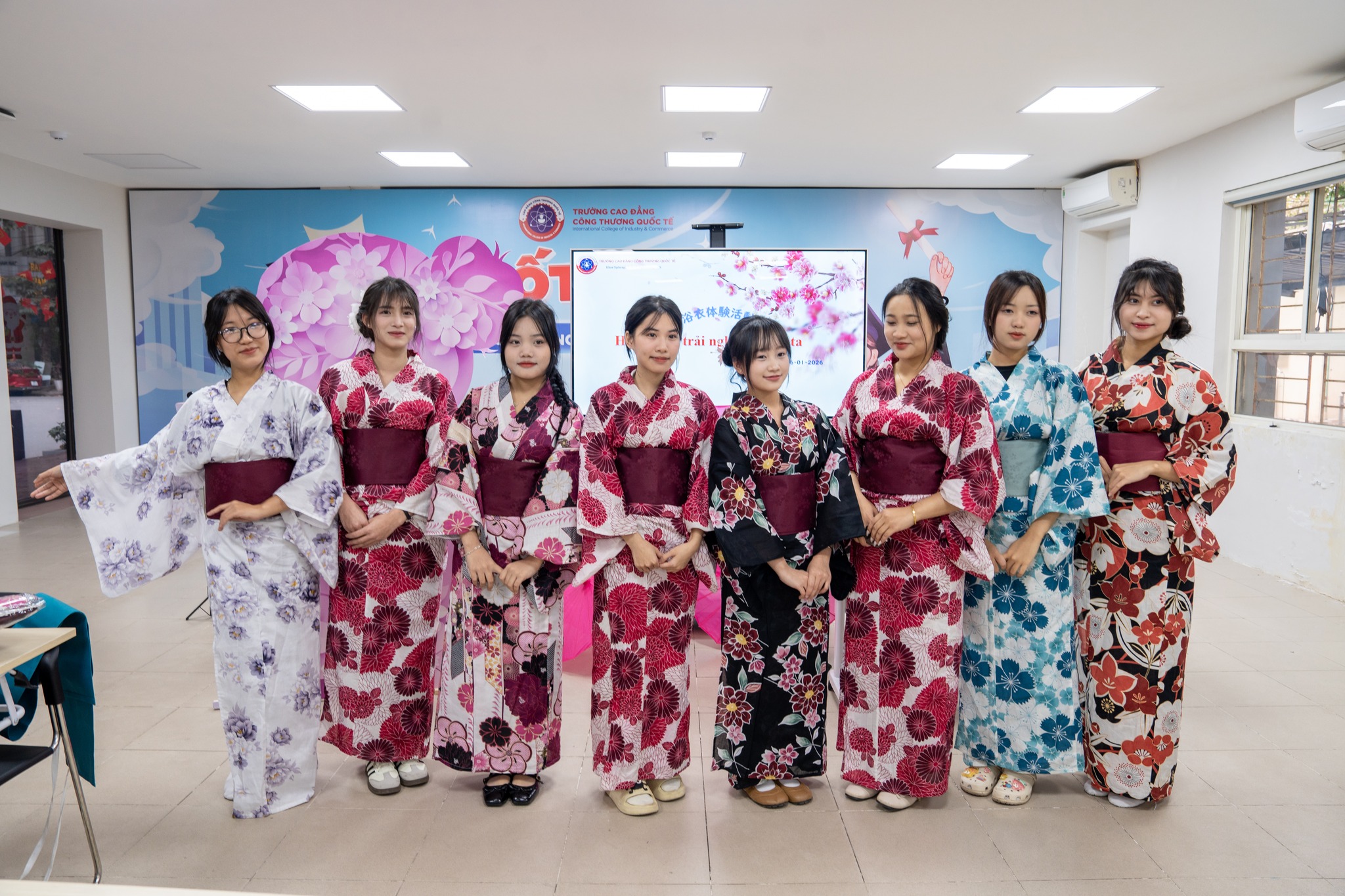 Trải nghiệm văn hoá Nhật Bản tại Cao đẳng Phổ thông ICC